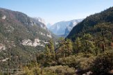 USCA1172365 Yosemite National Park (El capitan & Bridalveil Fall, Half dome in the background)