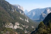 USCA1172376 Yosemite National Park (El capitan & Bridalveil Fall, Half dome in the background)
