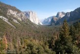 USCA1172379 Yosemite National Park (El capitan & Bridalveil Fall, Half dome in the background)