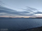 USNW1181414 Sunset at Yellowstone Lake, view from Lake Village