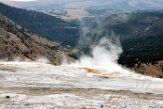 USNW1181131 Upper Terrace loop drive - Mammoth Hot Springs